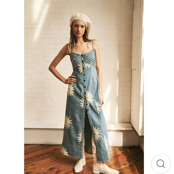 Free People Dresses & Skirts - Free People Maisie Midi Dress